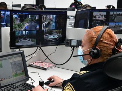 Así es el nuevo C2, el centro de monitoreo exclusivo para el Centro Histórico de la CDMX