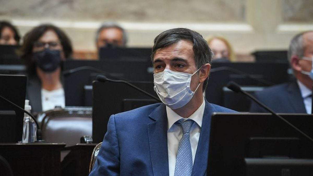 Esteban Bullrich, senador de Juntos por el Cambio. Fuente: (Twitter)