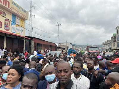 Unas 25 personas mueren electrocutadas en un mercado del Congo