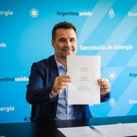 Darío Martínez acordó obras eléctricas para Entre Ríos con Gustavo Bordet