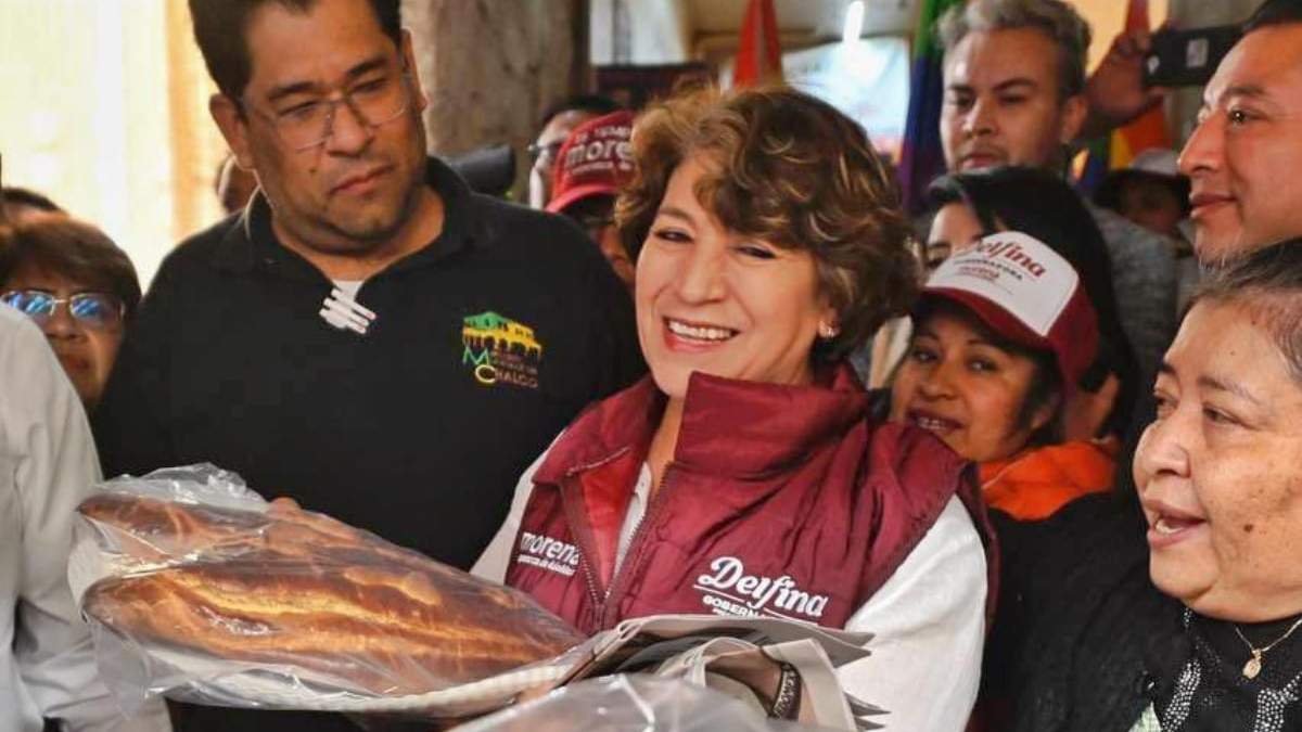 Gira de Delfina Gómez en Chalco