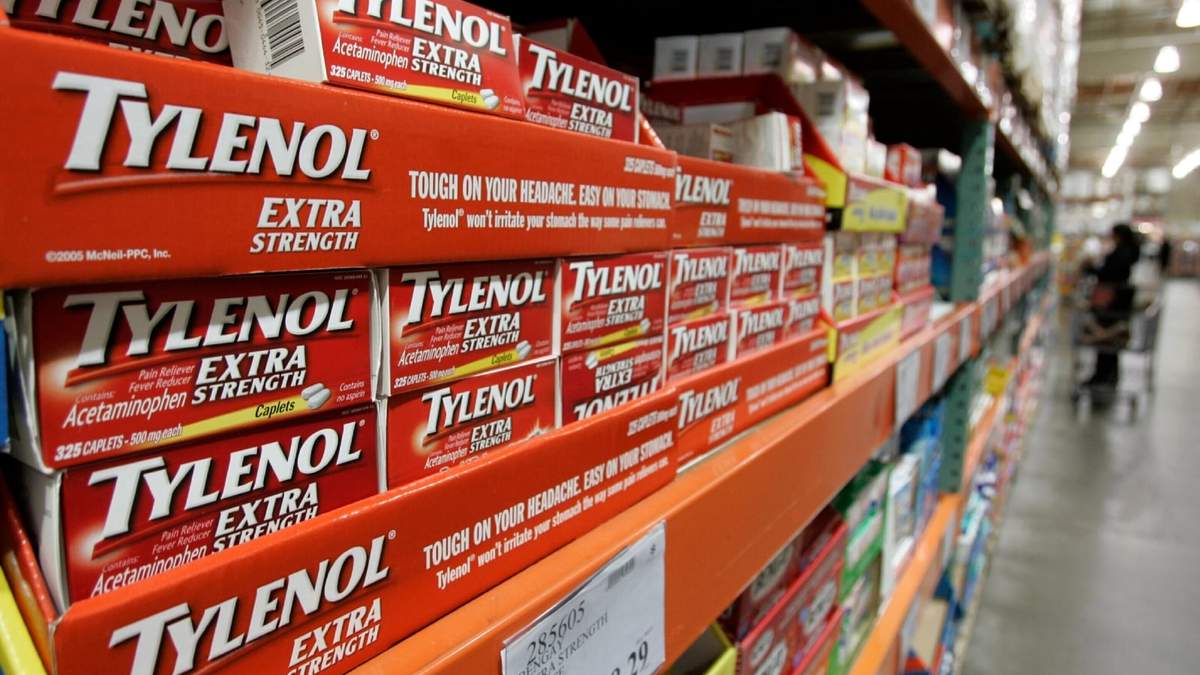 Medicamentos Tylenol en un Costco en Mountain View, California, el 12 de diciembre de 2007