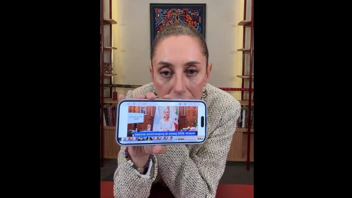 La candidata presidencial denunció el "deepfake"