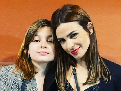 La despedida de Agustina Cherri a su hija Muna
