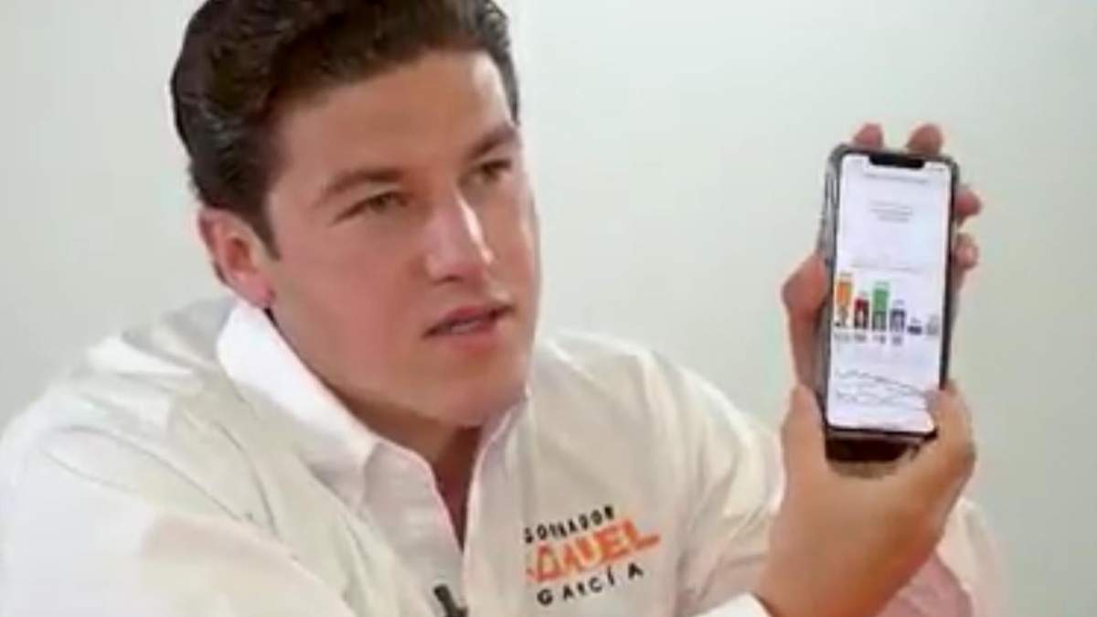 Samuel García presume sondeo