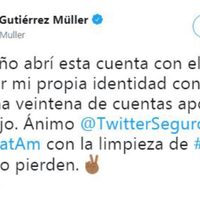Beatriz Gutiérrez Müller deja Twitter; la acusa de tolerar bots
