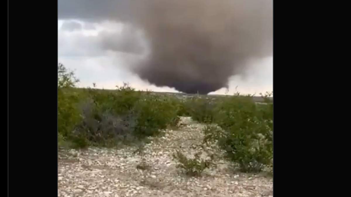Tornado en Coahuila