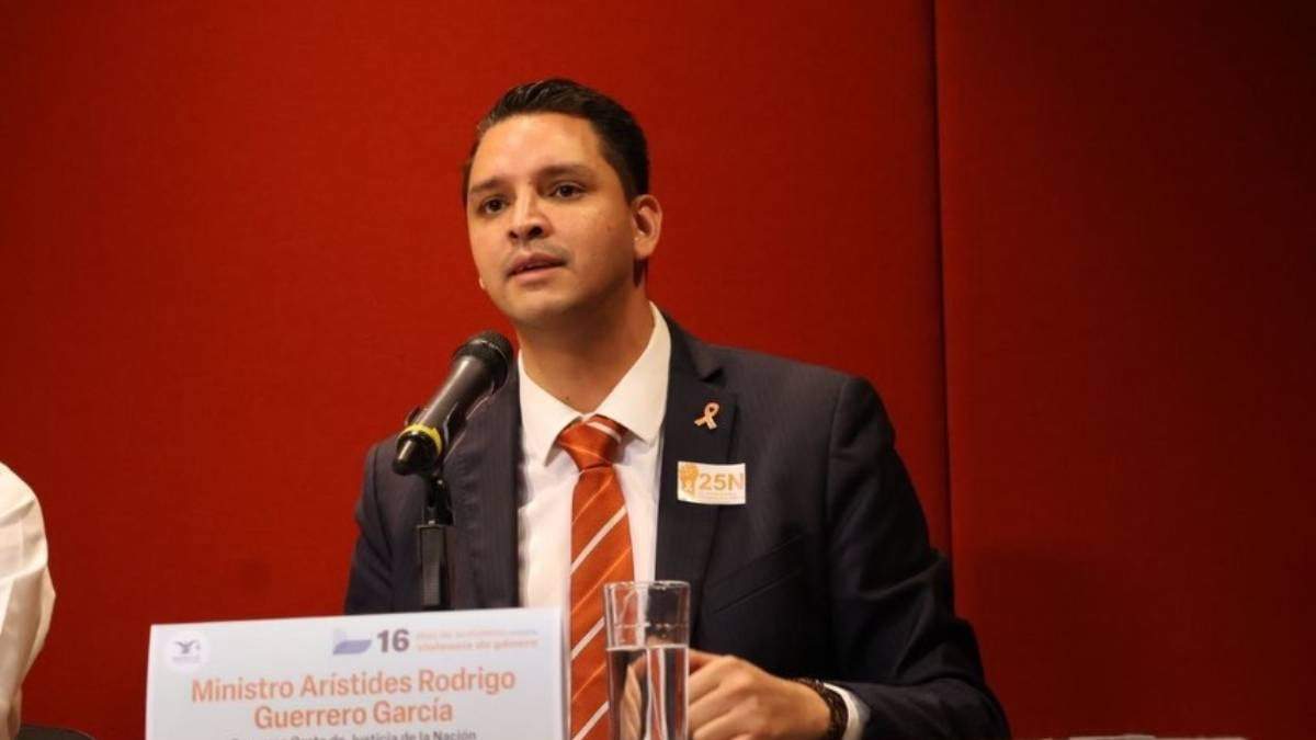 El ministro de la SCJN, Arístides Guerrero