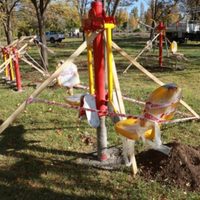 Comenzaron las renovaciones en una plaza de Neuquén
