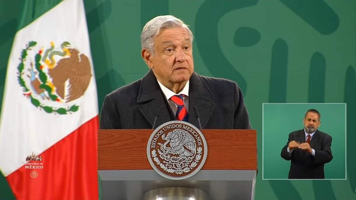 El presidente López Obrador