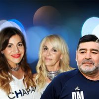 Una imagen que arranca lágrimas: Gianinna Maradona subió la última foto de Diego y Claudia