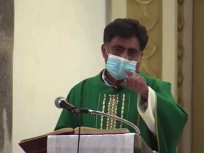 Son “cosas del demonio”: Sacerdote de Puebla se viraliza por sermón homofóbico (Video)