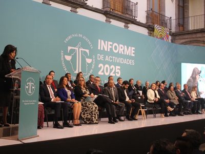 Presidenta del TJACDMX presume “unidad interna” al rendir su último informe