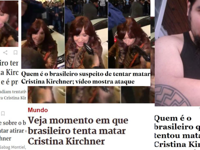 “Quién es el brasileño que quiso matar a Cristina Kirchner”: la cobertura de la prensa de Brasil