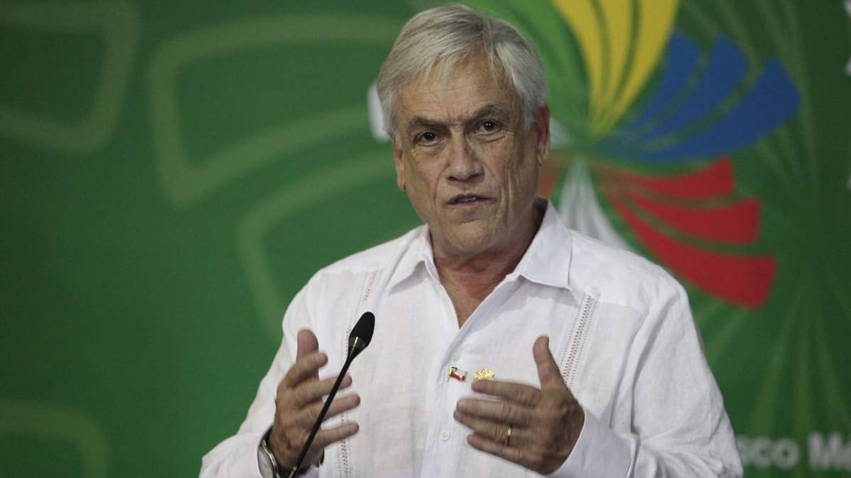 El presidente de Chile, Sebastián Piñera
