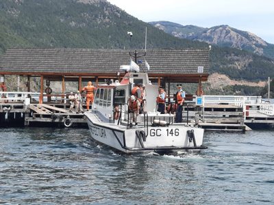 Confirman que el cuerpo encontrado en el Nahuel Huapi es de una mujer de Villa La Angostura