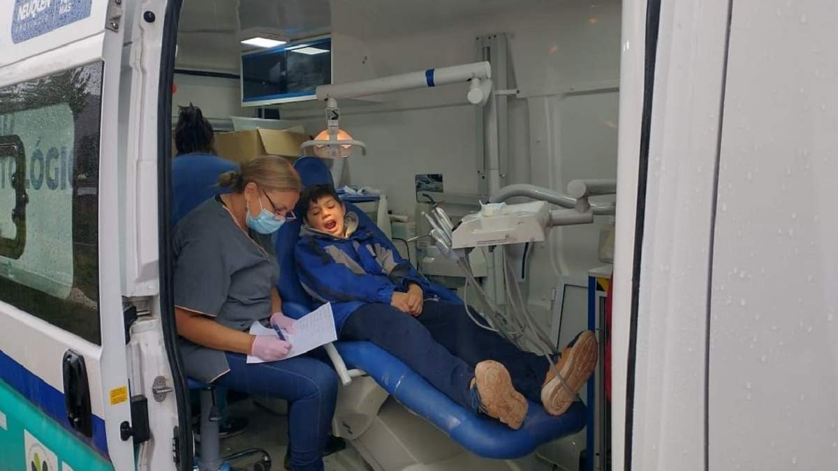 El Odontomóvil hace eje en la concientización. Fuente: (Legislatura)
