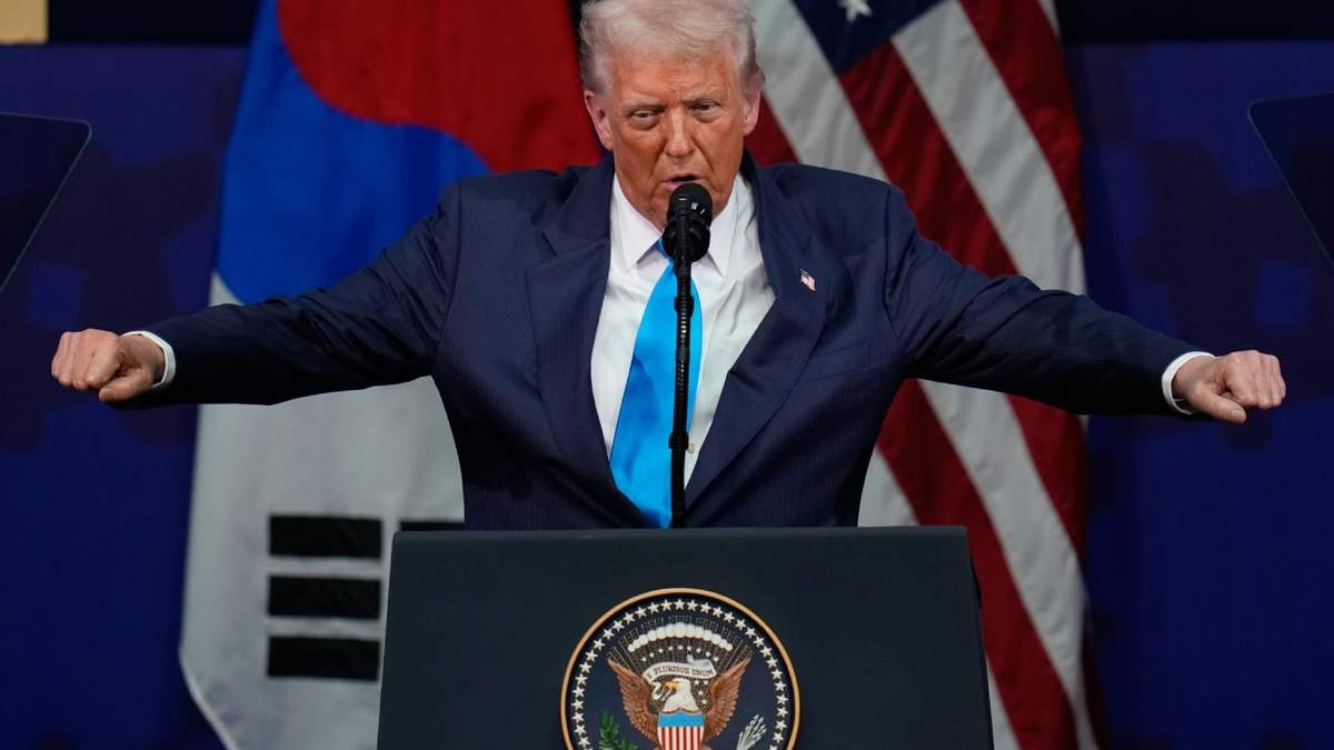 El presidente estadunidense, Donald Trump