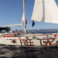 La flotilla humanitaria se acerca peligrosamente a Gaza