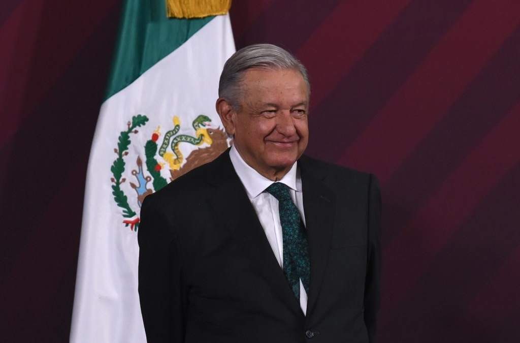 El presidente Andrés Manuel López