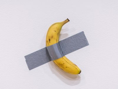 El empresario Justin Sun se comió el plátano por el que pagó 6.2 millones de dólares