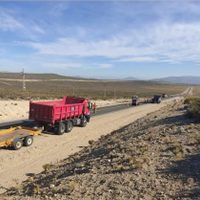 Recomiendan circular con precaución por la Ruta Nacional N°40