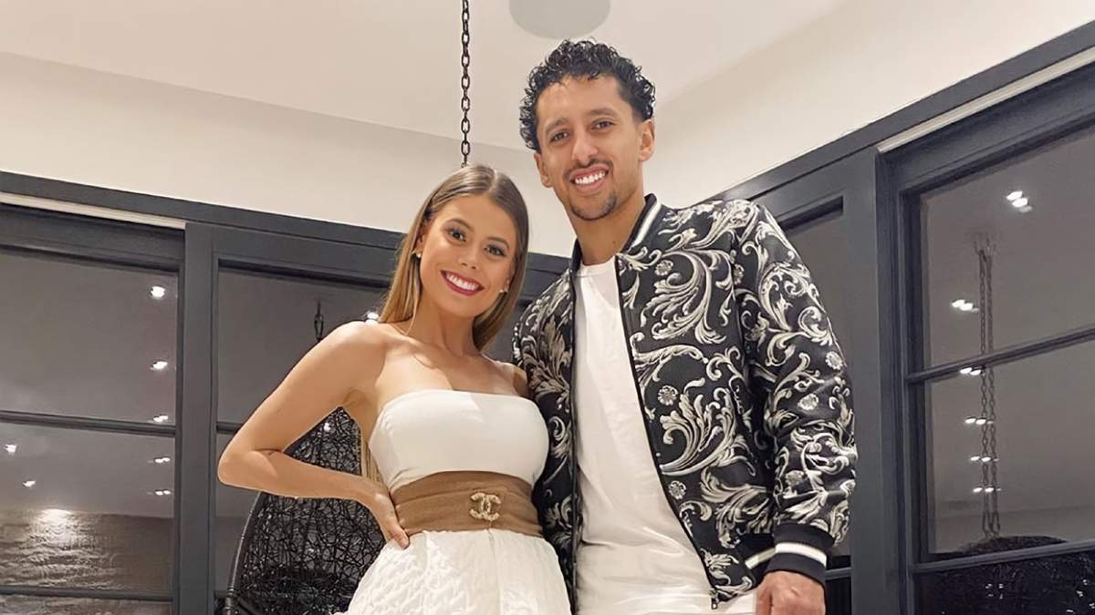 Carol Cabrino y Marquinhos. Fuente: (Instagram)