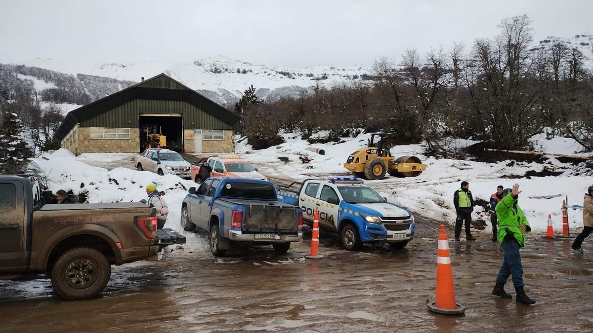Ingreso al Cerro Chapelco. Fuente (Facebook).