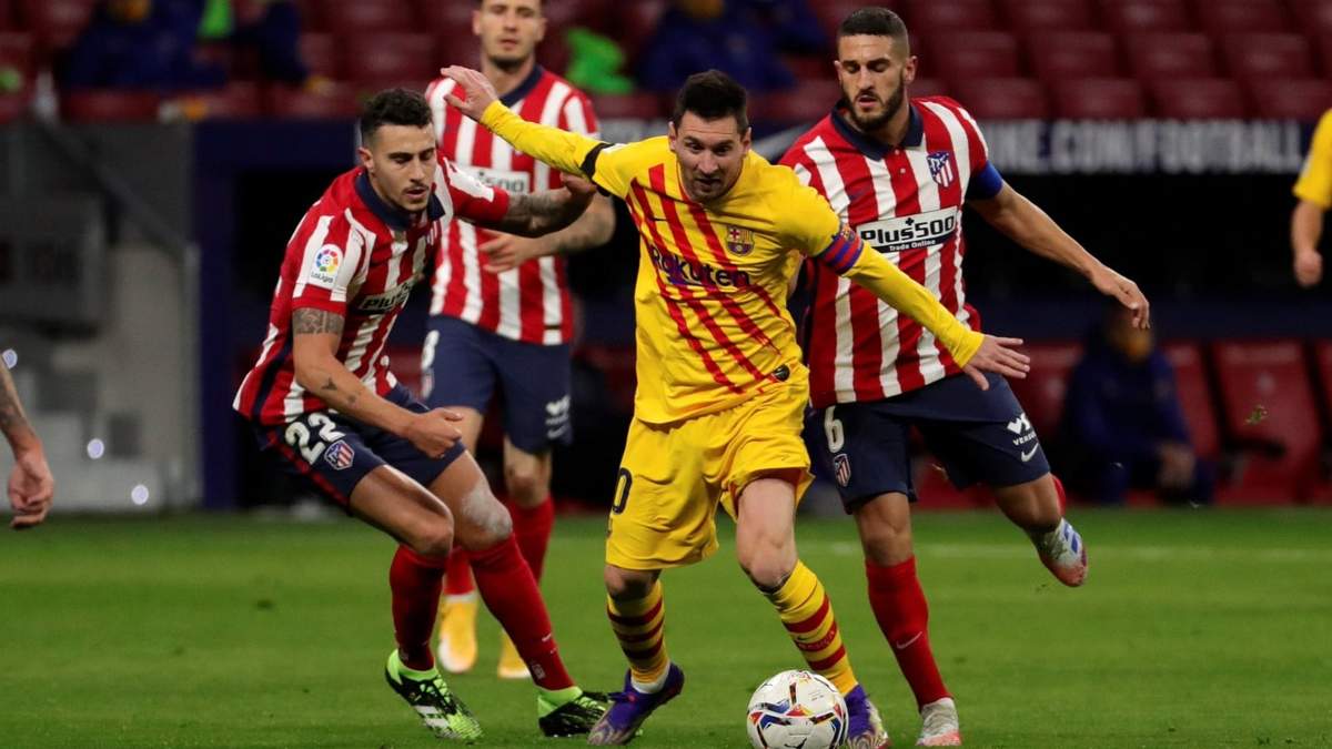 Atlético Madrid vs Barcelona. Fuente: (Instagram)