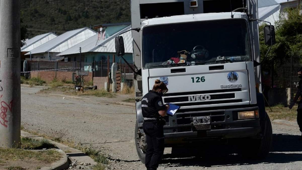 Accidente en Bariloche. Fuente: (Twitter)