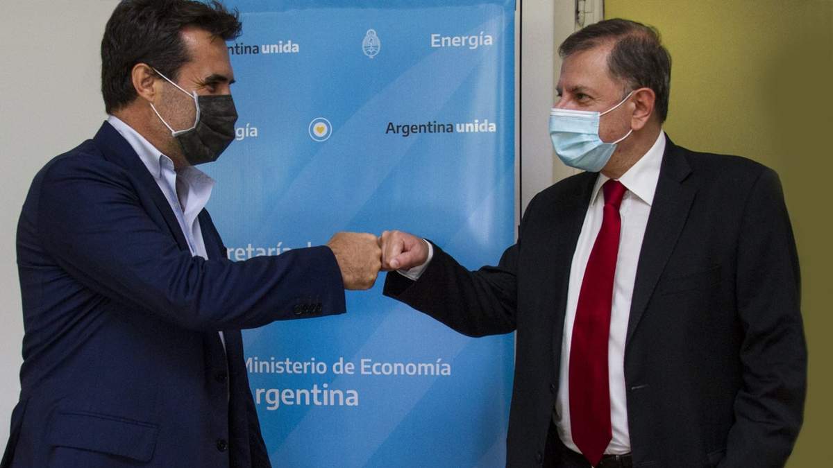 Reunión entre Martínez y Zuain. Fuente: (Twitter)