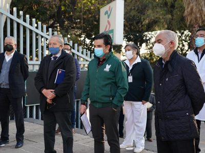 Instalan Centro de Atención temporal covid-19 en Naucalpan