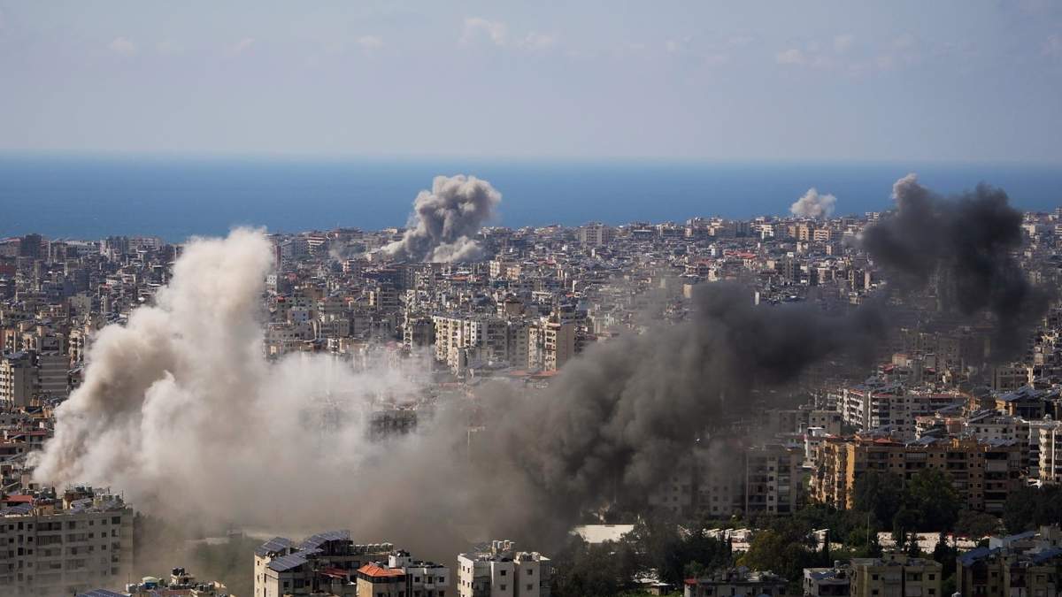 Bombas de Israel en Líbano