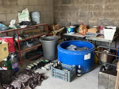 Decomisan explosivos y drones en Teocaltiche, Jalisco