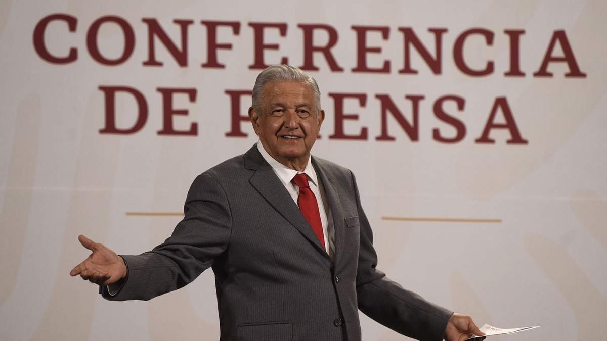 El presidente López Obrador