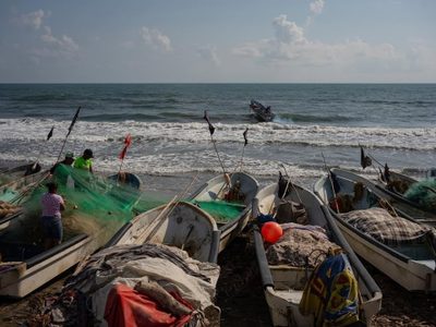 En riesgo de quedarse sin apoyo, miles de pescadores tras derrame de Pemex