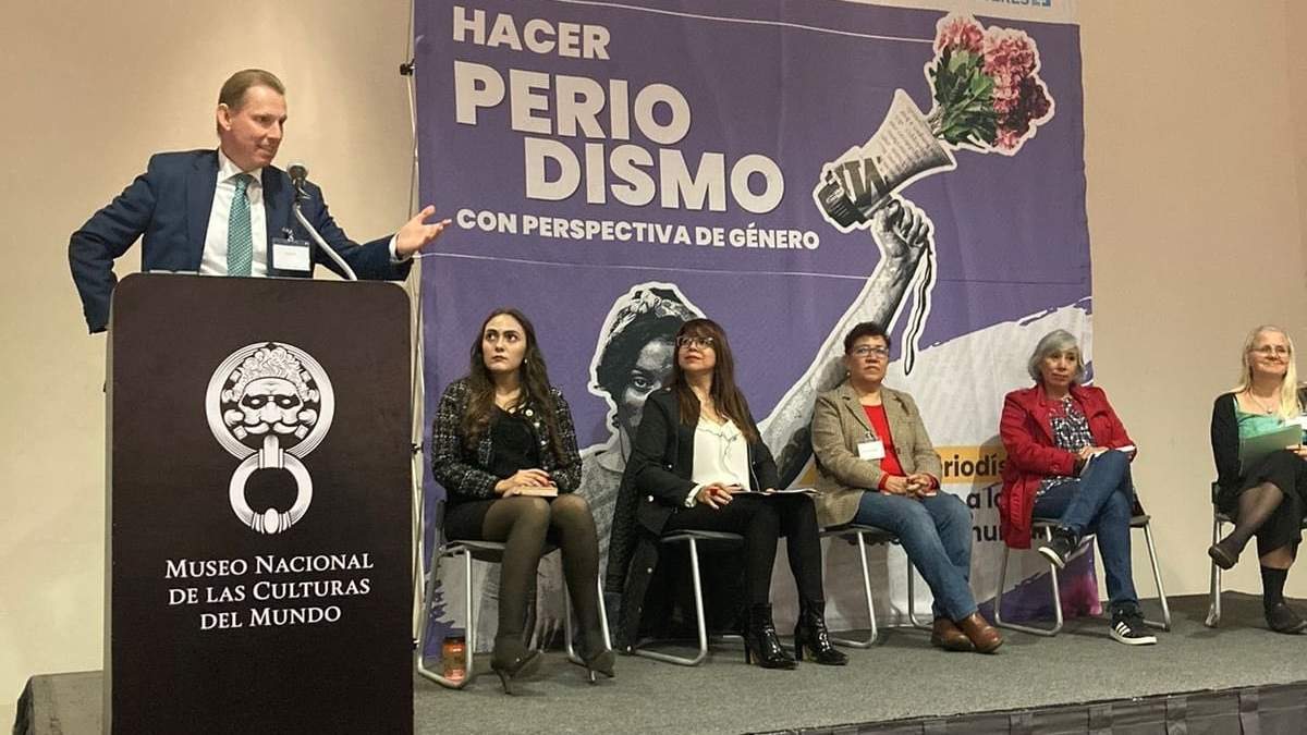 El embajador de Suecia en México, Gunnar Aldén
