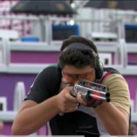 Jorge Orozco arañó el bronce en tiro deportivo