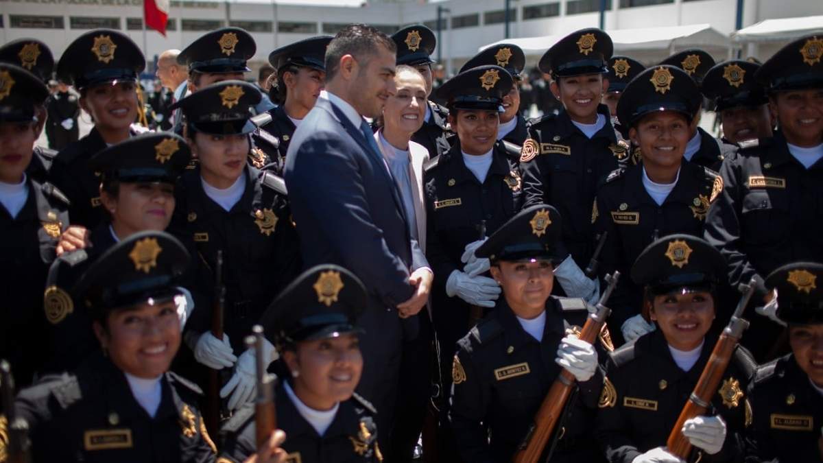 Graduados de la Policía Preventiva