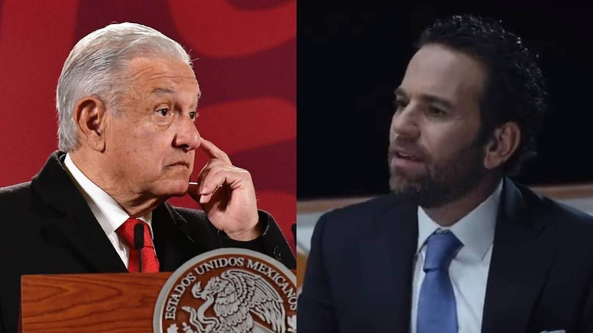 El presidente Andrés Manuel López Obrador y el periodista Carlos Loret de Mola
