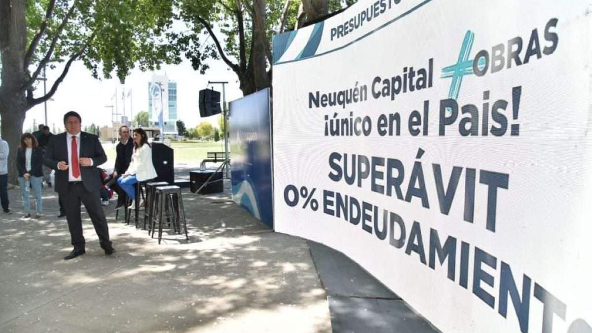Mariano Gaido, intendente de Neuquèn. Fuente: (Prensa Municipal).
