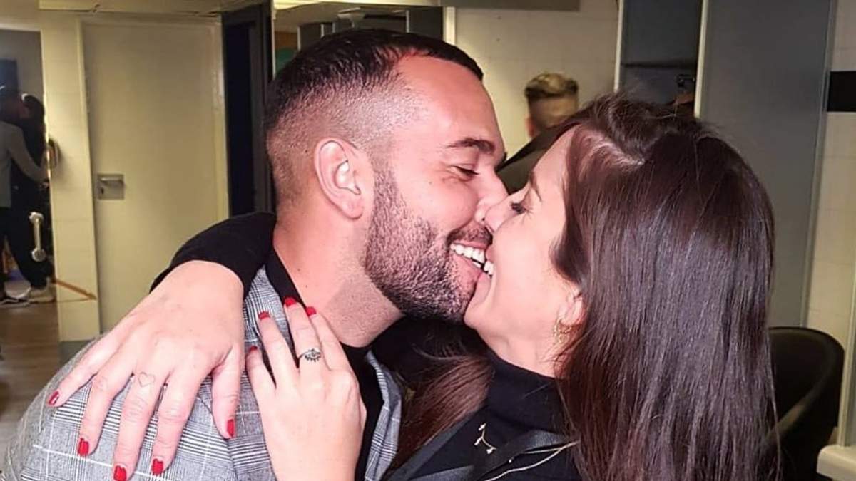Omar Sánchez y Anabel Pantoja. Fuente: (Instagram)