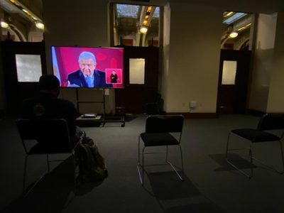 López Obrador: sólo con la ley secundaria fue posible fortalecer a la CFE