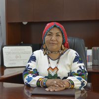 Ella es la wixárika Claudia Morales Reza, primera mujer indígena en encabezar el Conapred
