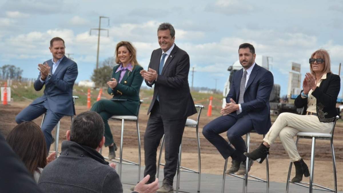 Sergio Massa visitó la provincia de Córdoba. Fuente: (Twitter)
