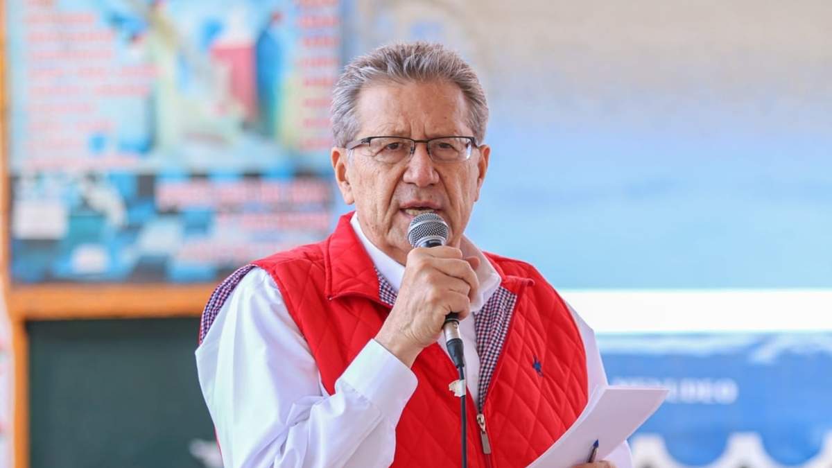 El alcalde de Chimalhuacán, Edomex, Jesús Tolentino Román Bojórquez