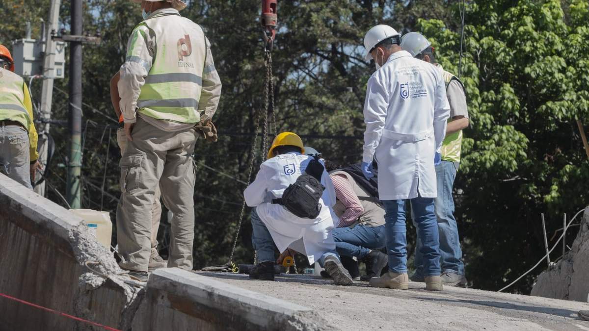 Peritaje en la Línea 12 por el desplome de una de sus estructuras el 3 de mayo del 2021