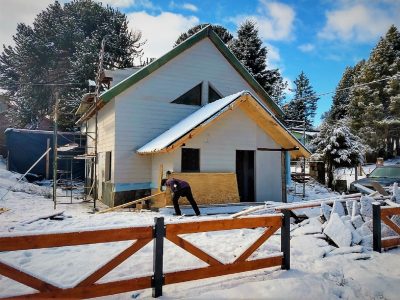 Villa Pehuenia-Moquehue: culminan obras en la casa de atención de violencia de género