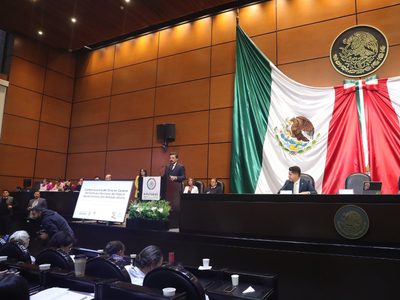 Zoé Robledo asegura a diputados que el IMSS tiene finanzas sanas