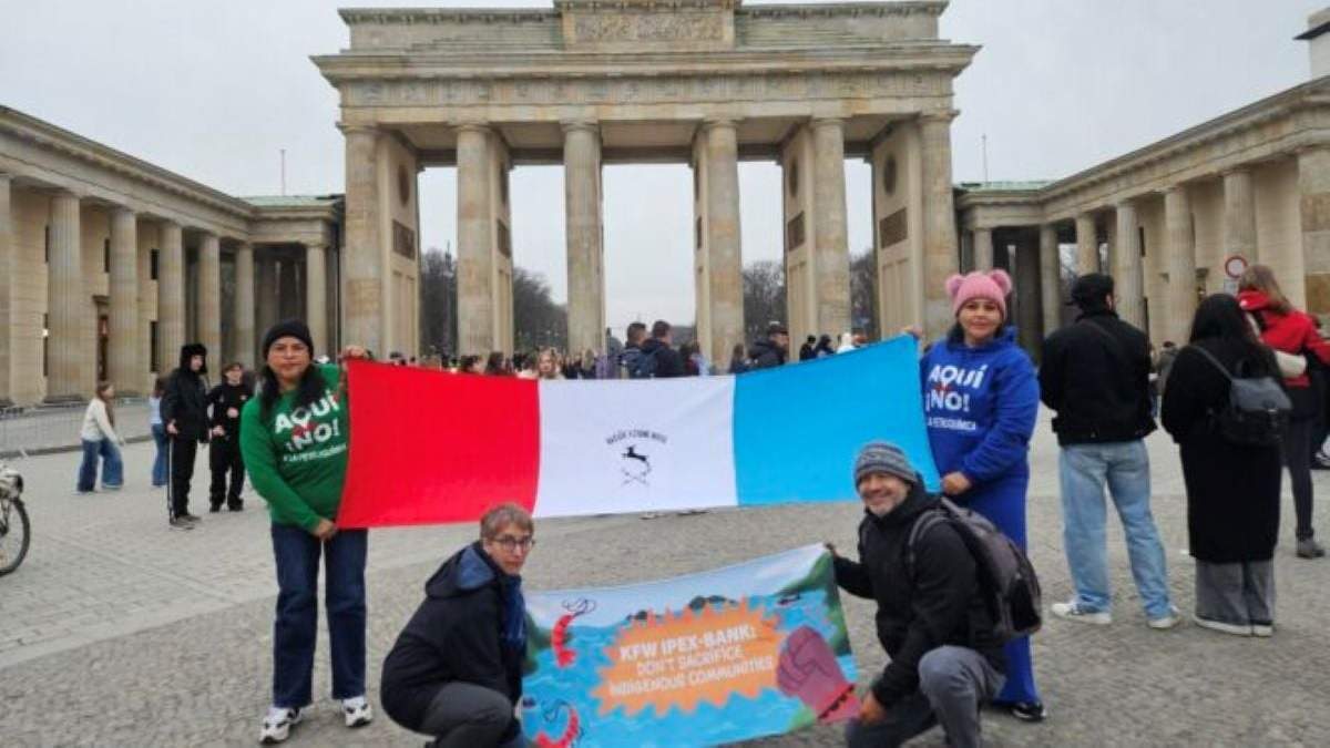 Activistas de Sinaloa en Berlín.